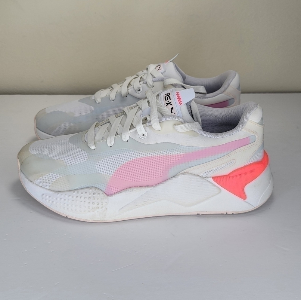 Puma RS-X3 Plas _Tech “Rosewater” 371640-01 women Sneaker Shoes Size 10